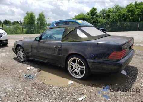 1998 Mercedes-Benz Sl 500 из США, поврежденный, VIN WDBFA67F4WF169141